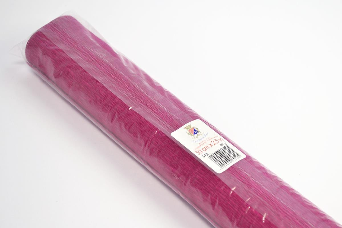 Crinkled paper 50X250 CM 180 G PINK PHOENIX 572